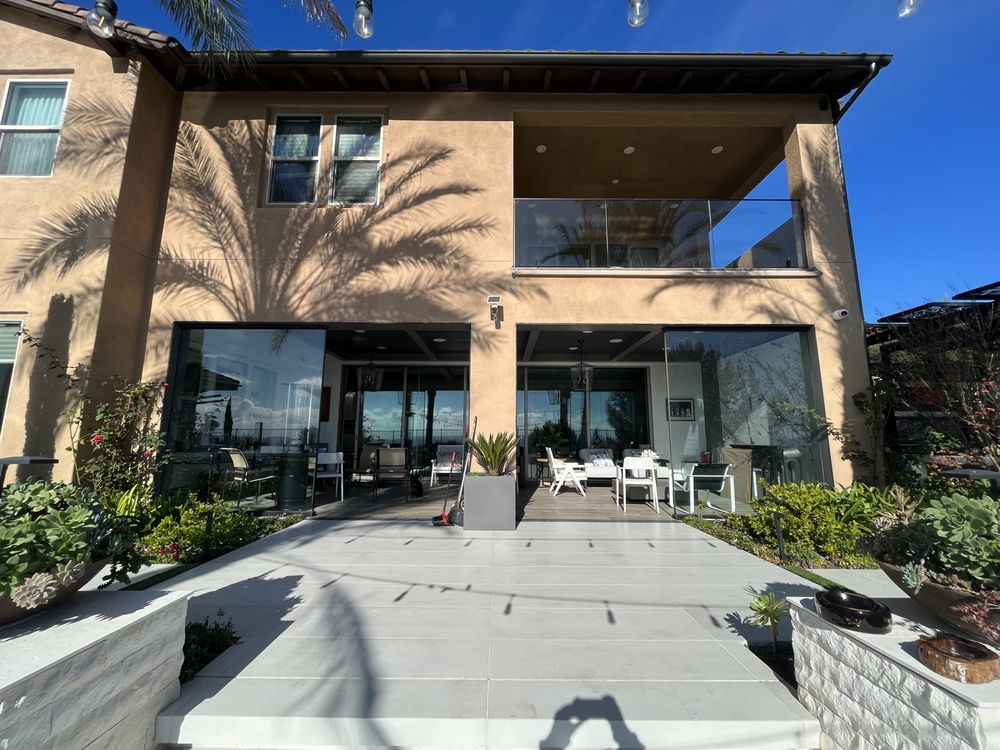 Great Railings and Partition done in Walnut CA